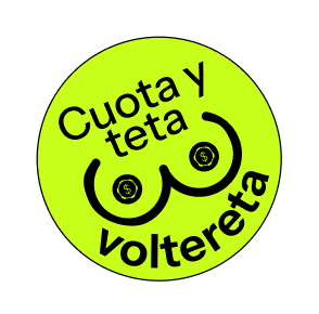 Cuota y teta voltereta